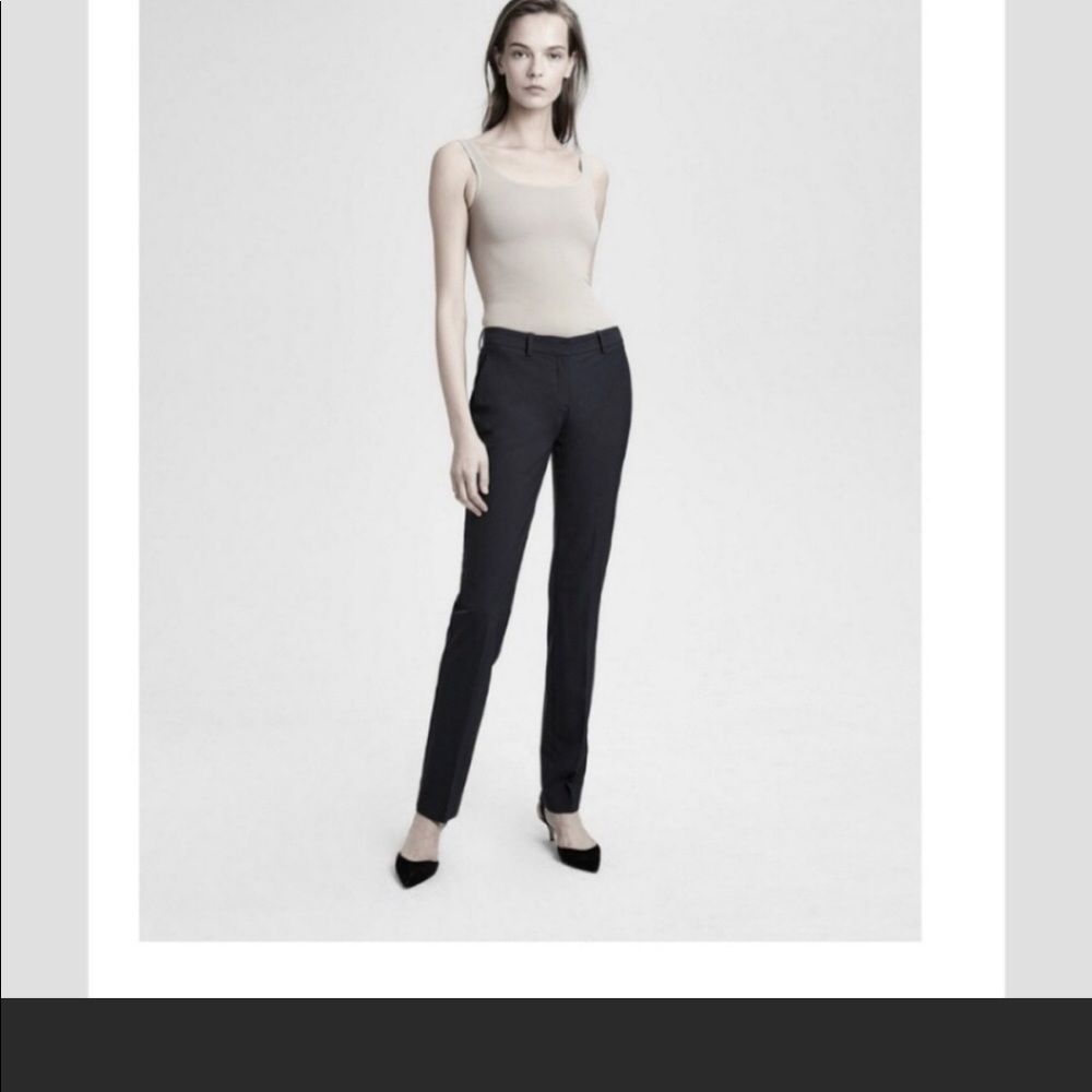 Theory super slim stretch lightweight wool pant